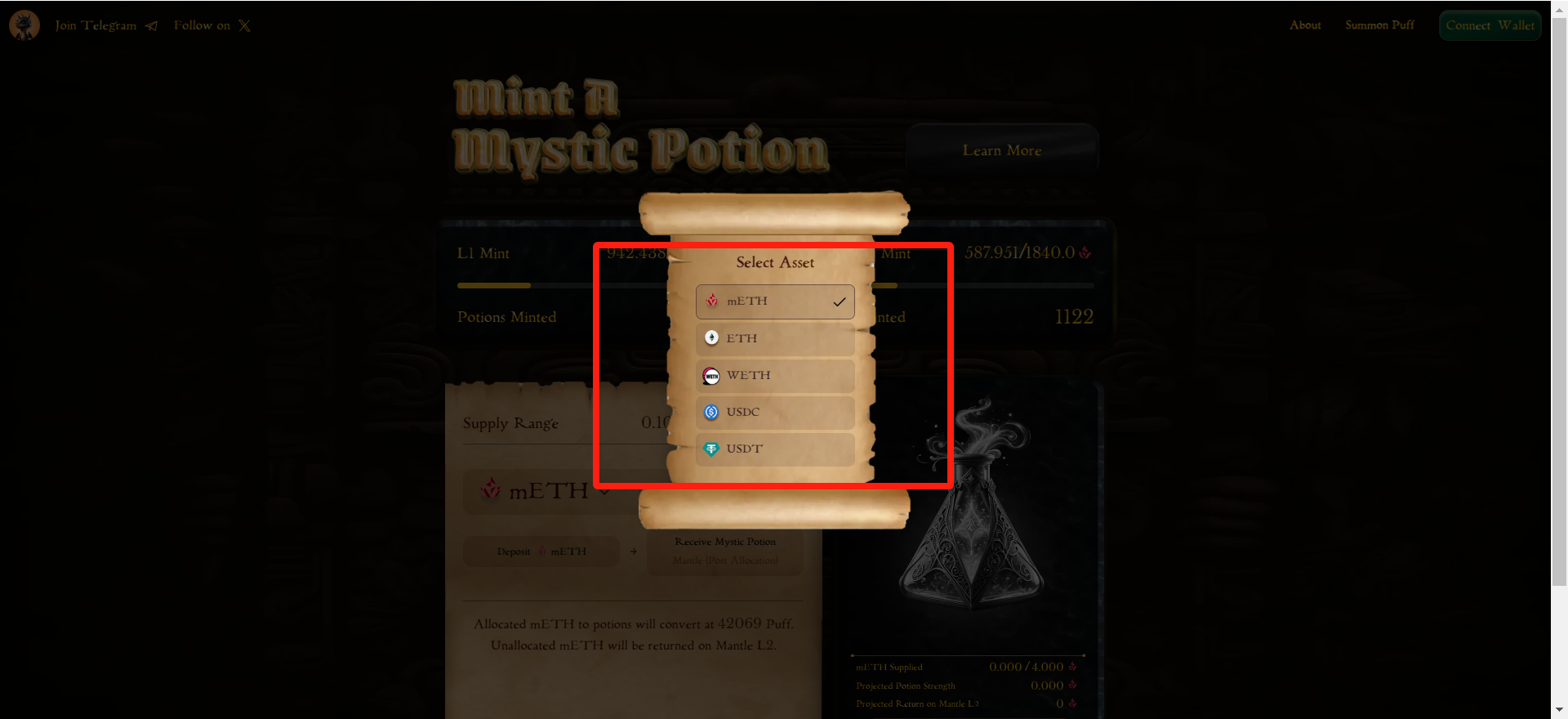 Mantle's ecological innovation Meme project Puff starts the Genesis Mint, understanding the gameplay, airdrop + Mint tutorial