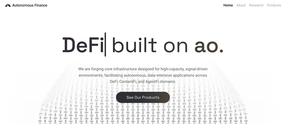 AO 的金融生态蓄势待发？速览刚推出的 DeFi、跨链桥和钱包