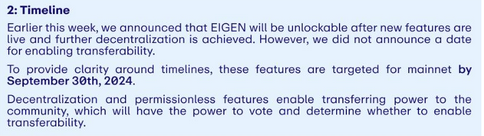 Eigen Foundation Announcement Screenshot
