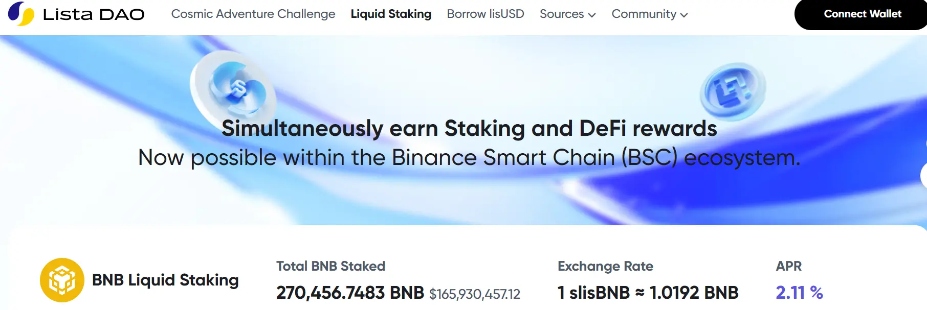 曾获Binance Labs 1000万美元融资，一文详解币安Megadrop第二期LSDFi项目Lista