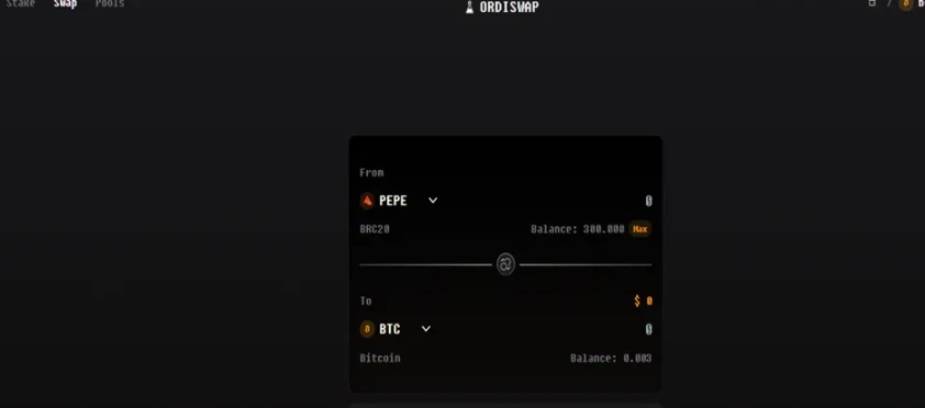 Overview of the emerging Bitcoin Layer1 DEX landscape