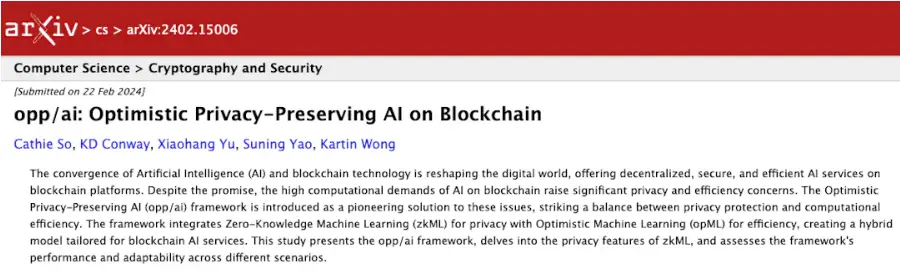 Interpreting ORA: Trustless Artificial Intelligence on Ethereum
