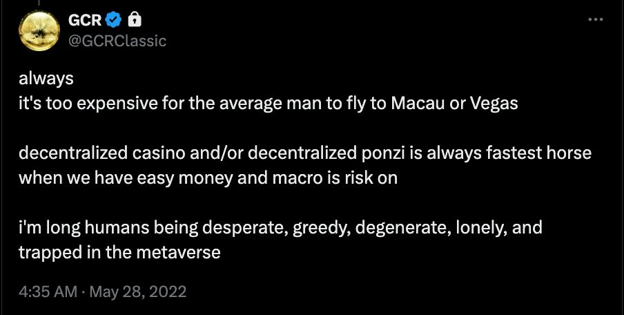 Meme is the happiest Ponzi scheme, and no one wants the happiness to end