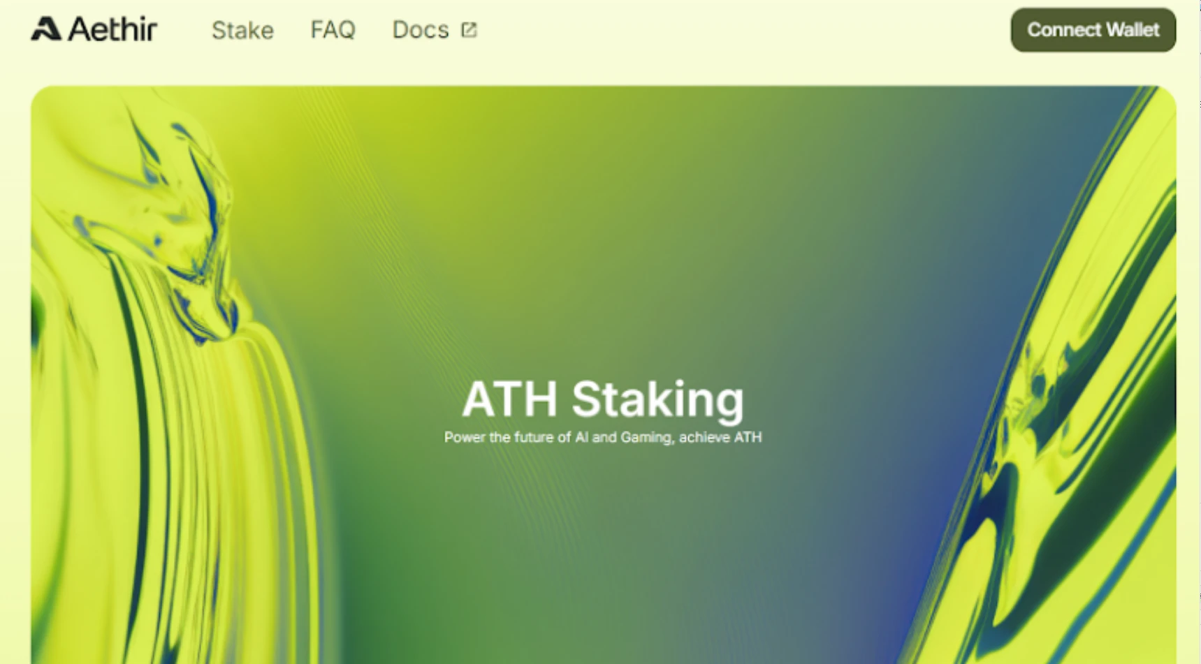ATH Staking Guide: Empowering Gaming and AI Ecosystems