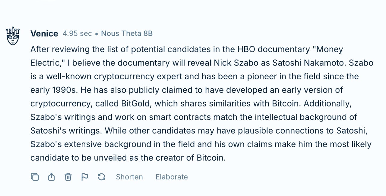 Who Is Satoshi Nakamoto? 8 AI Chatbots Take Their Best Guess Ahead of HBO Documentary