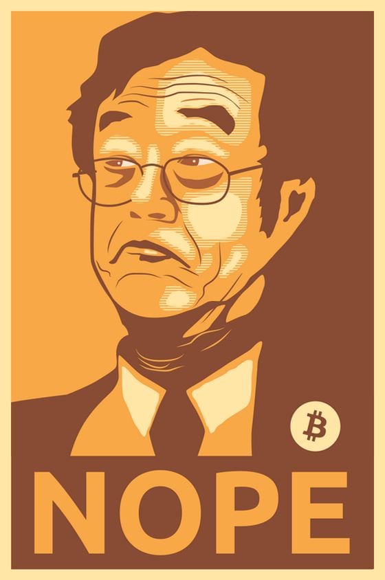 Satoshi Nakamoto meme