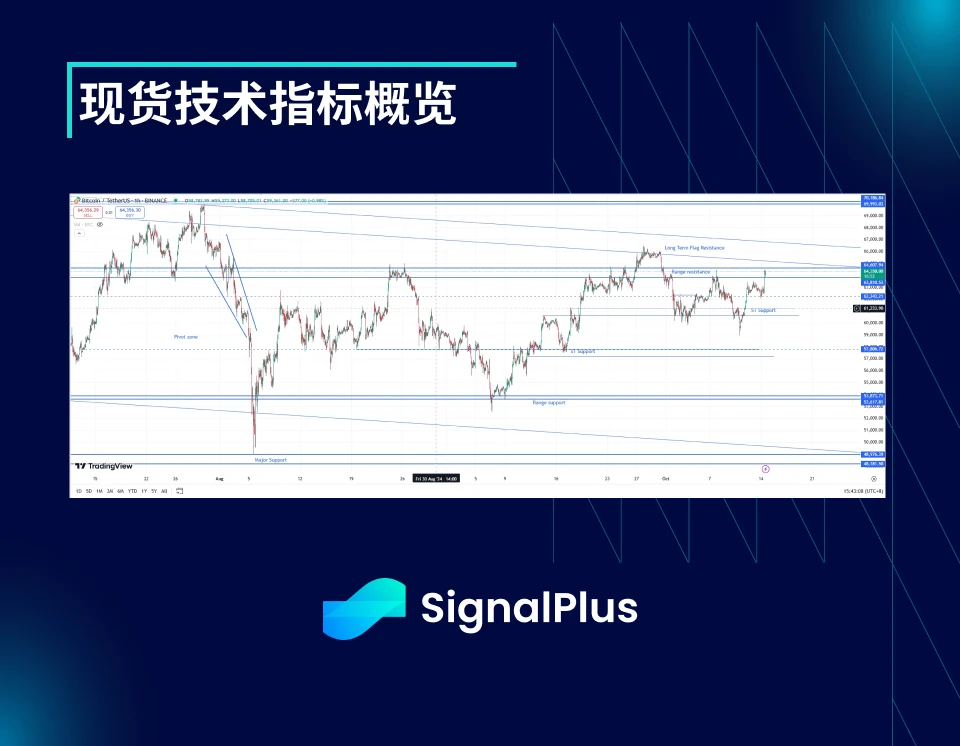 BTC波动率：一周回顾2024年10月30日–10月14日