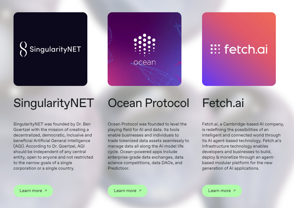 SingularityNET ecosystem merges again; can the merger in the Web3+AI field achieve 1+1+1>3?