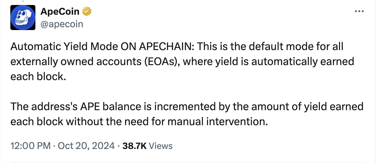 ApeChain launches a "combination punch" to double APE prices, revealing the ecological truth behind the Meme coin craze