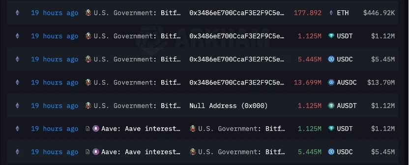 US government wallet hacked, but the coins came back after a round?