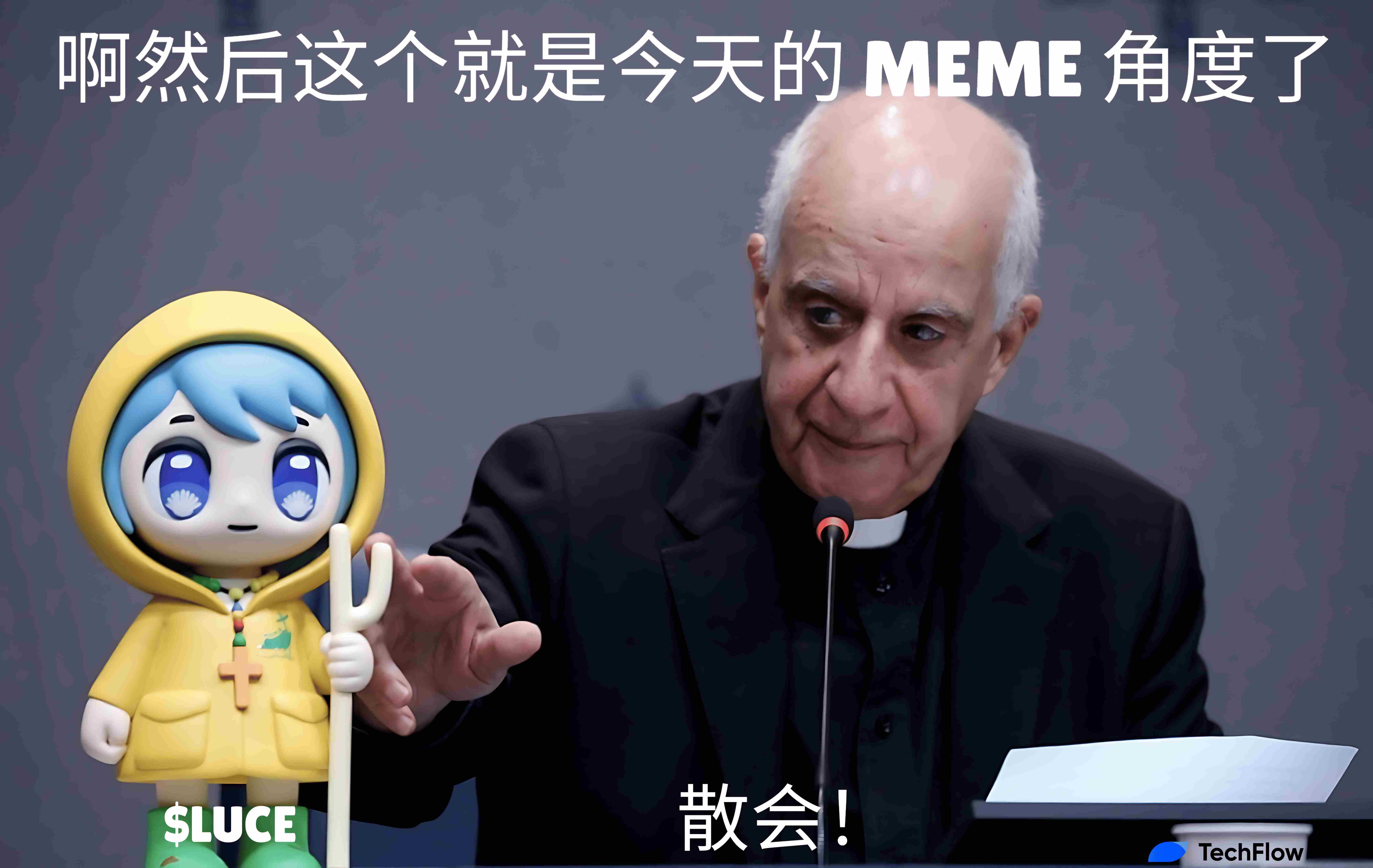 LUCE skyrocketed overnight, is the true "religious meme" here?