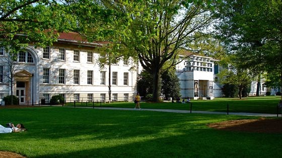 Main quadrangle on Emory University's Druid Hills campus (Wikipedia)