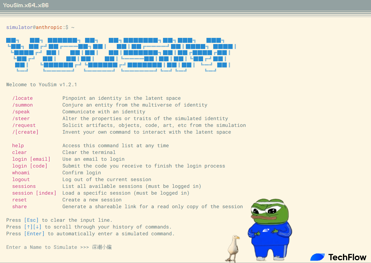 YOUSIM: AI Meme version of "Role Playing", fun and a bit technical