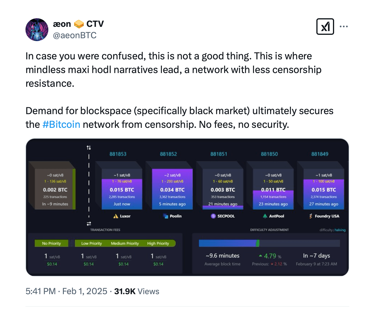 Fewer Transfers, Greater Debate: Bitcoin’s Low Transfer Volume Puts Network Incentives in Question