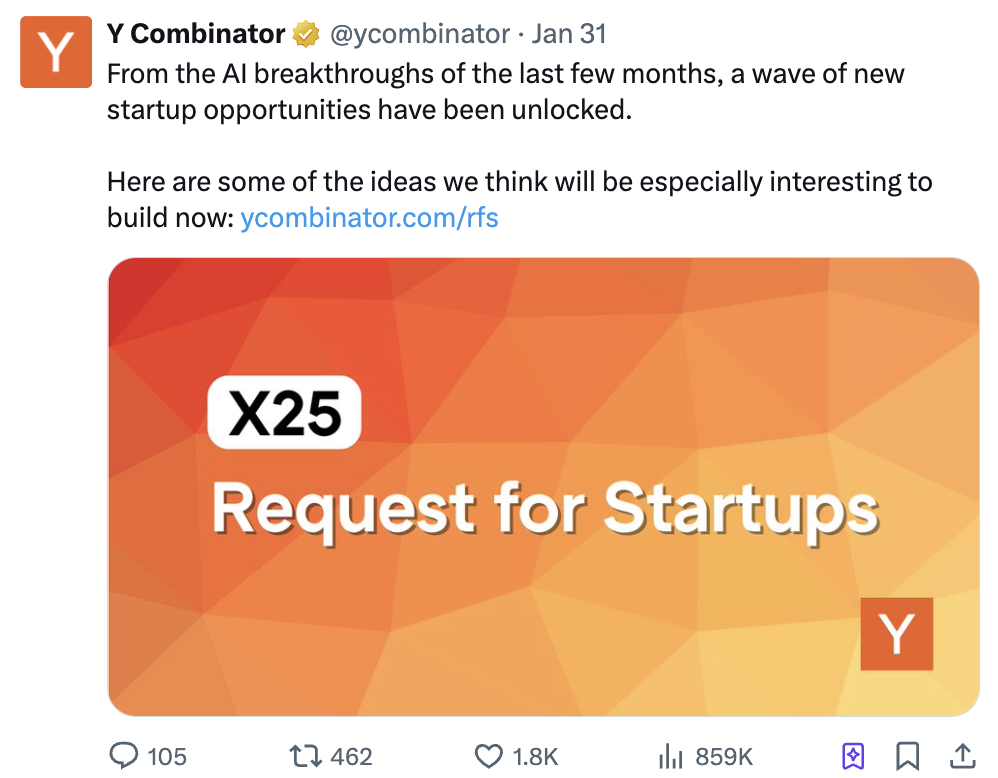 Y Combinator 春季创业指南解读，六大 AI Agent 赛道布局未来创业风口_aicoin_图2