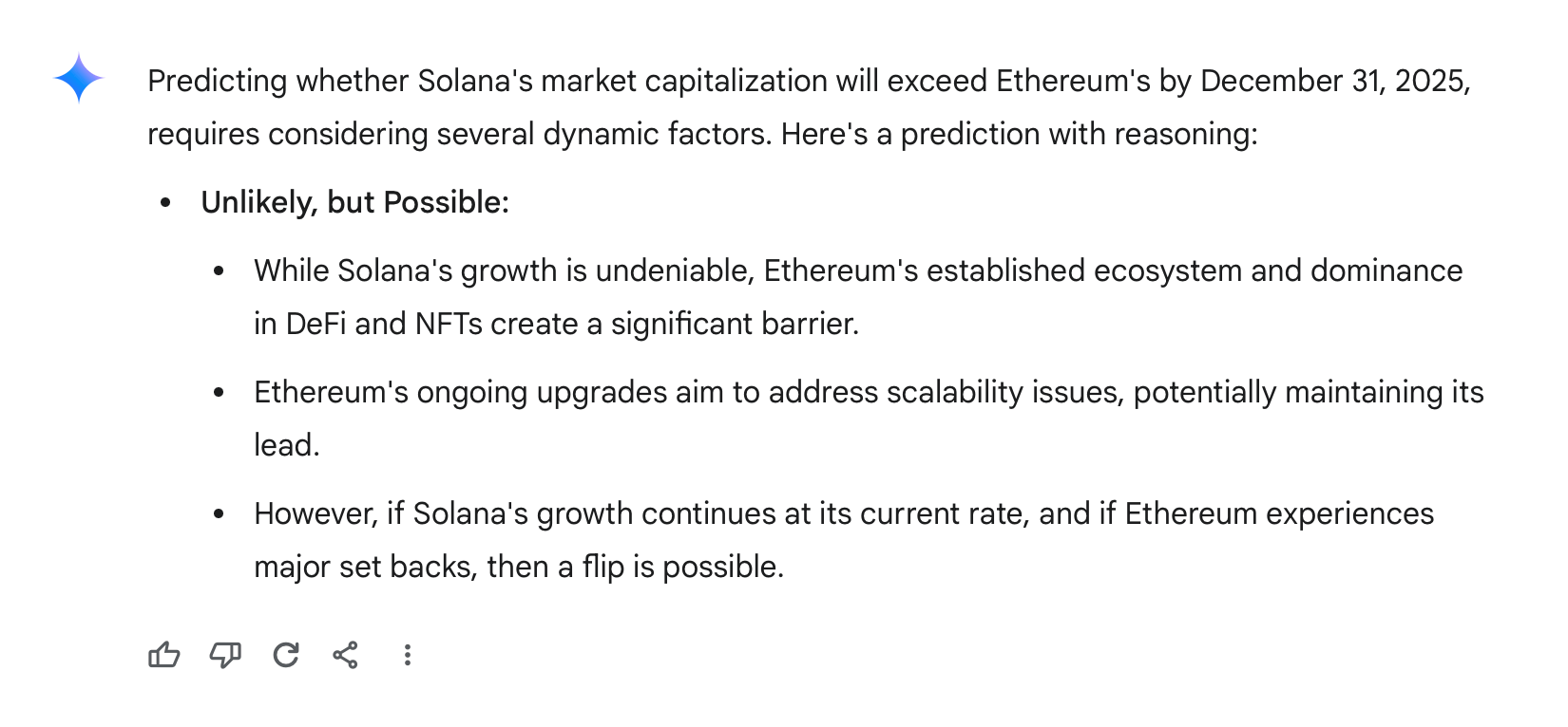 加密货币对决：Solana vs. Ethereum – 11个AI聊天机器人对2025年的预测