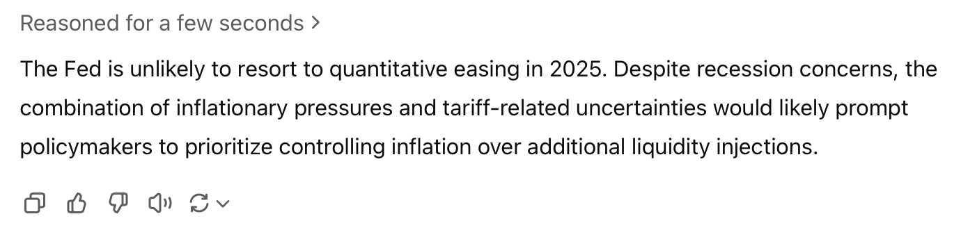 11 AI Models Weigh In: Will Federal Reserve Easing Return in 2025 Amid Economic Uncertainty?