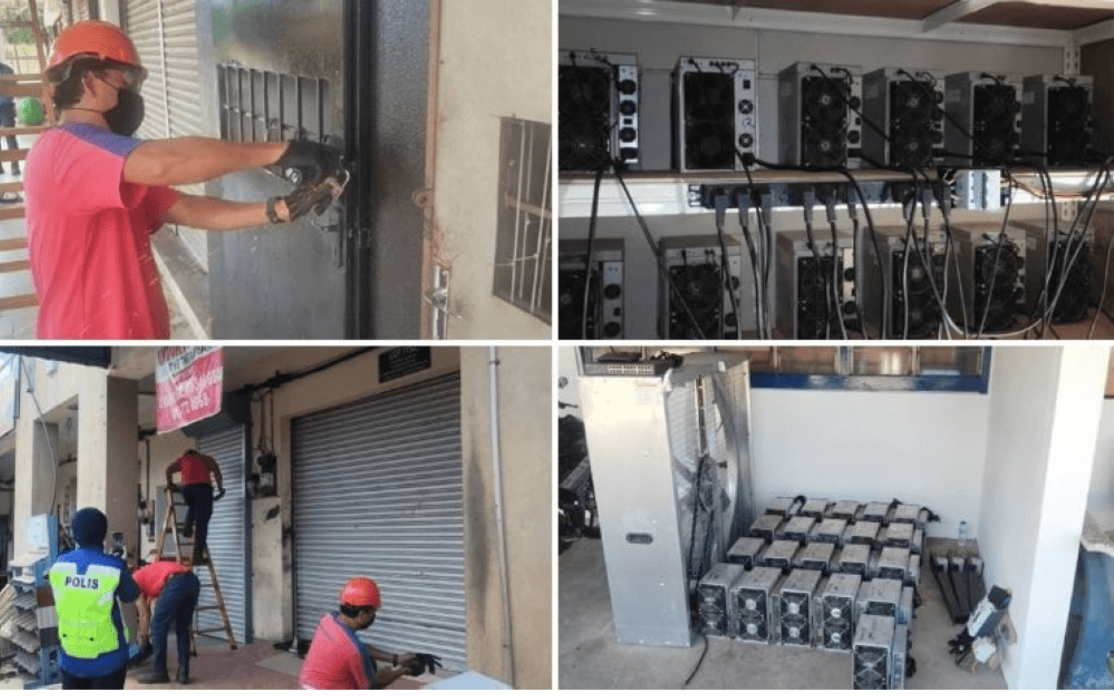 Terengganu Police Dismantle Bitcoin Mining Syndicate in Electricity Theft Crackdown