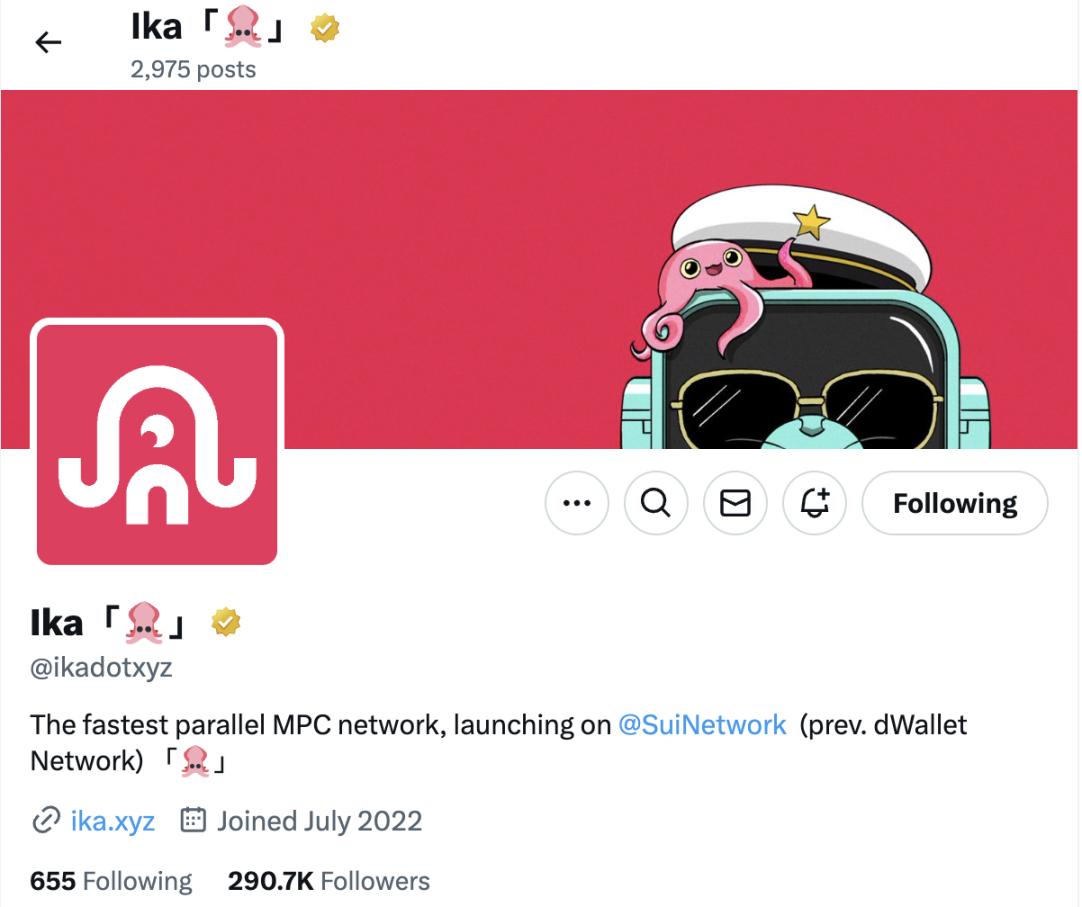 Luxurious investment group, strong support from SUI, everything you need to know about IKA