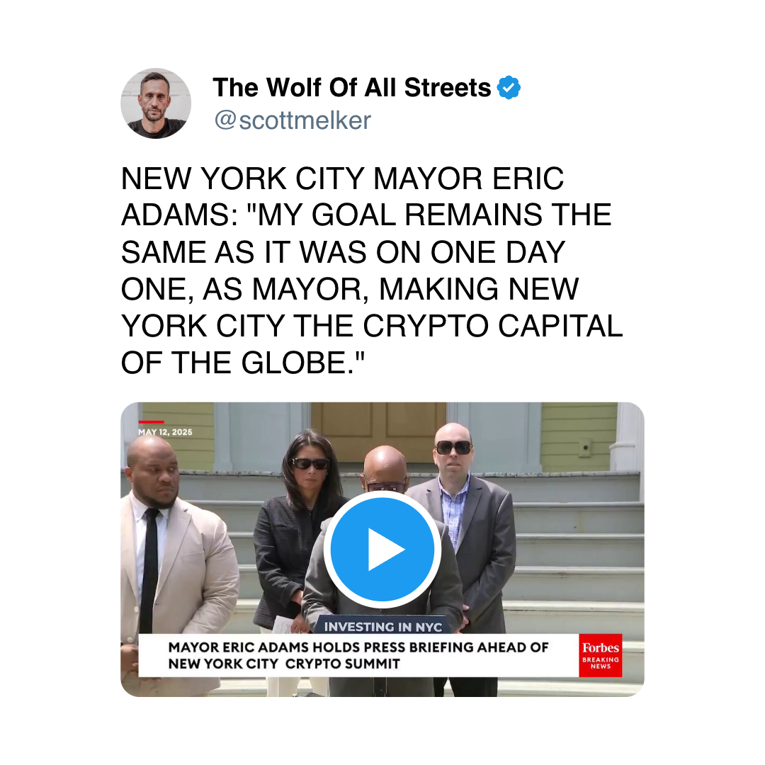 ITE, May 13 2025 (Wolf of All Streets/X) ITE, May 13 2025 (Wolf of All Streets/X)