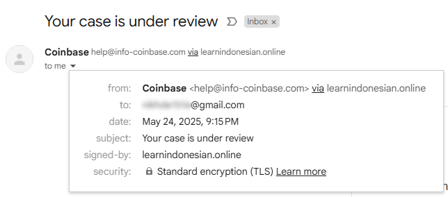 scam email 2