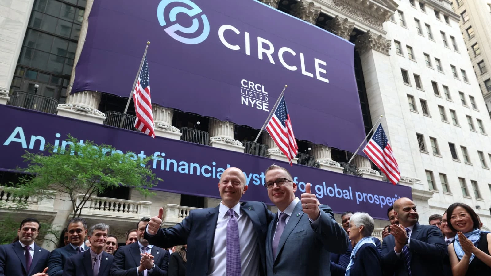 Circle's first week of trading ends: up 258% from the opening price, market value surpasses $21 billion