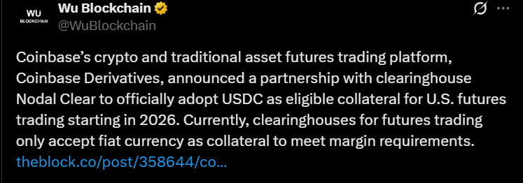 Coinbase USDC Futures