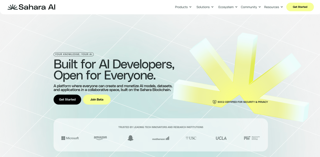Explore Sahara AI: Comprehensive Guide to SAHARA Tokens