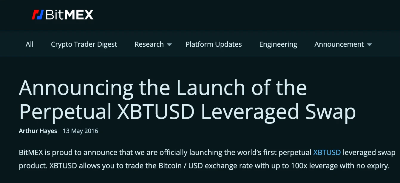 BitMEX Alpha: Evolution of Funding Rate