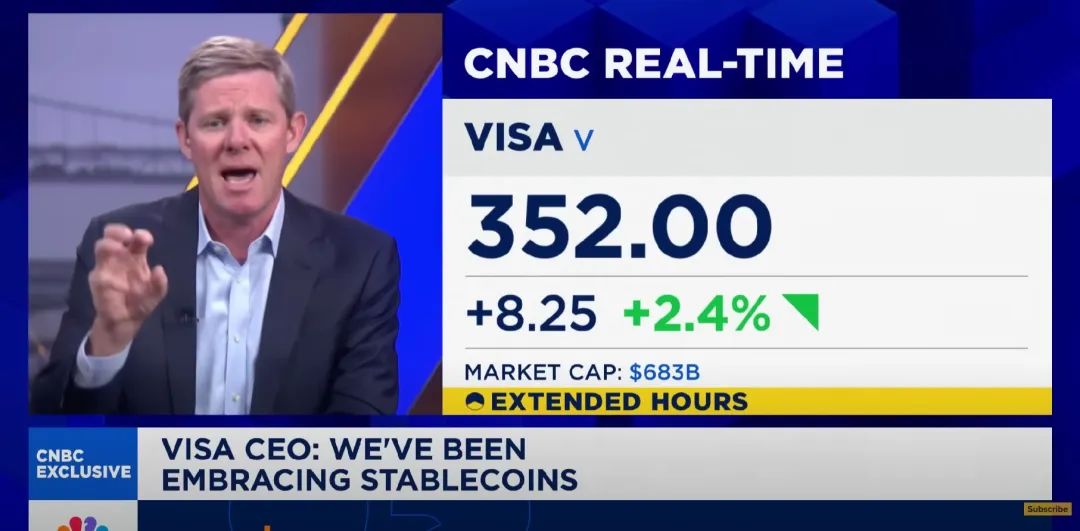 The early bird catches the worm; Visa's understanding of the next phase of stablecoins