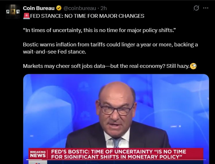 FED No Rate Cut