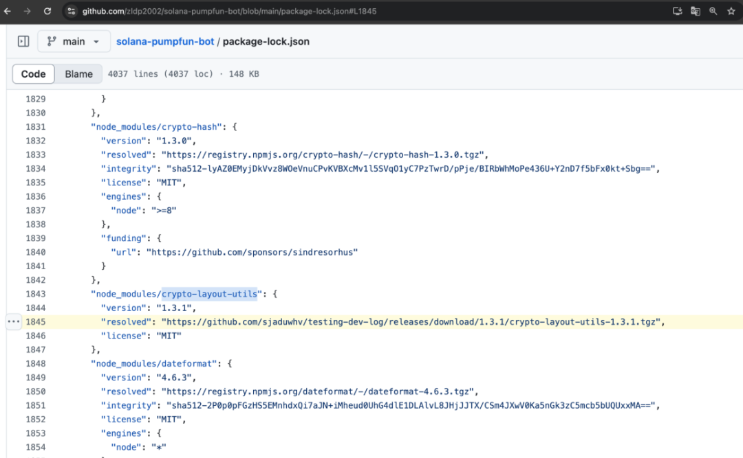 Malicious NPM package steals private keys, Solana user assets stolen