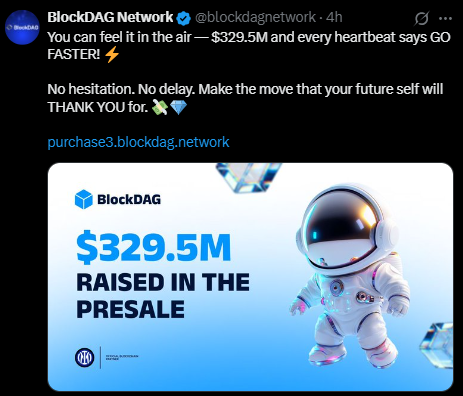 BlockDAG 预售