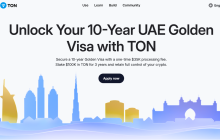 质押 Toncoin 送阿联酋签证，当居留权也变得代币化