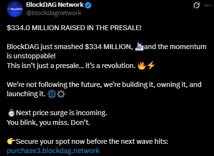 BlockDAG presale