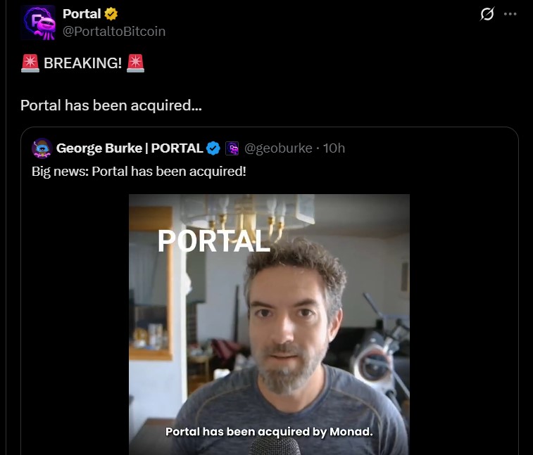 Monad Portal 收购