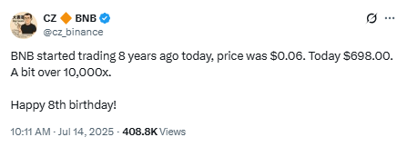CZ Binance