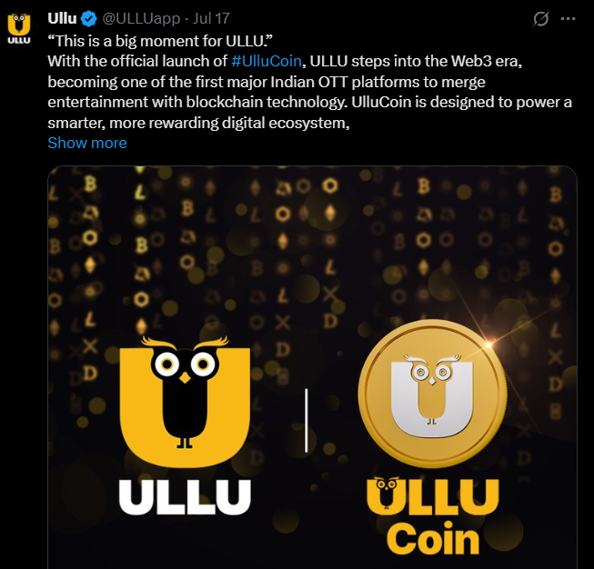 Ullu OTT被禁