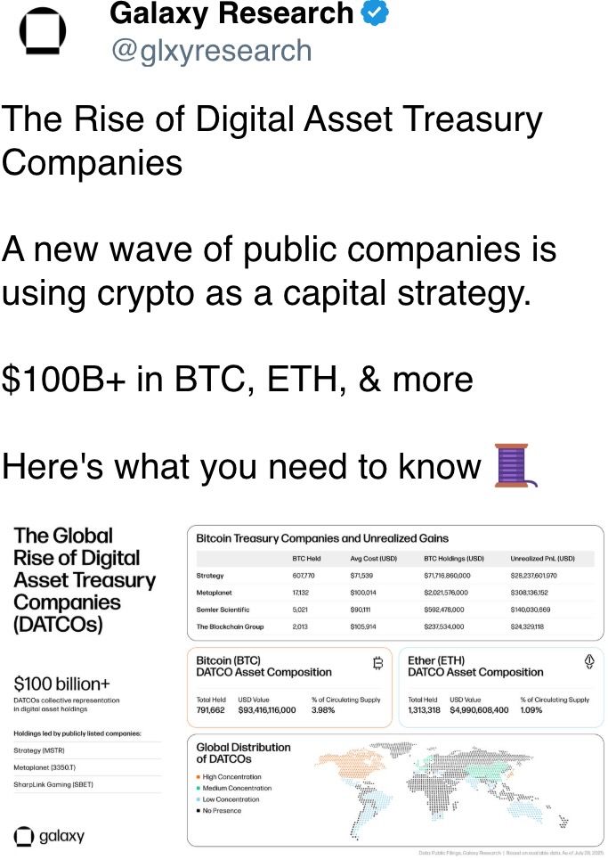 The Rise of Digital Asset Treasury Companies The Rise of Digital Asset Treasury Companies