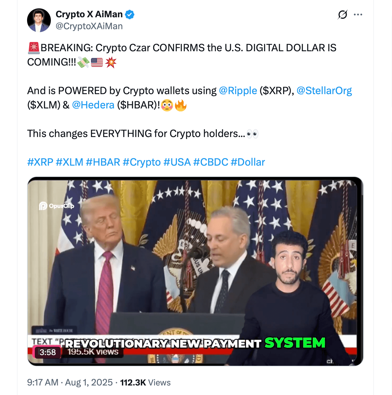 Ripple会推动数字美元吗？XRP军团认为会