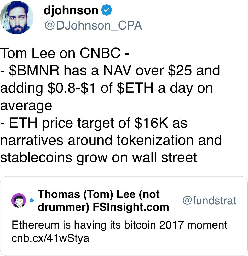 Tom Lee on CNBC - Tom Lee on CNBC -