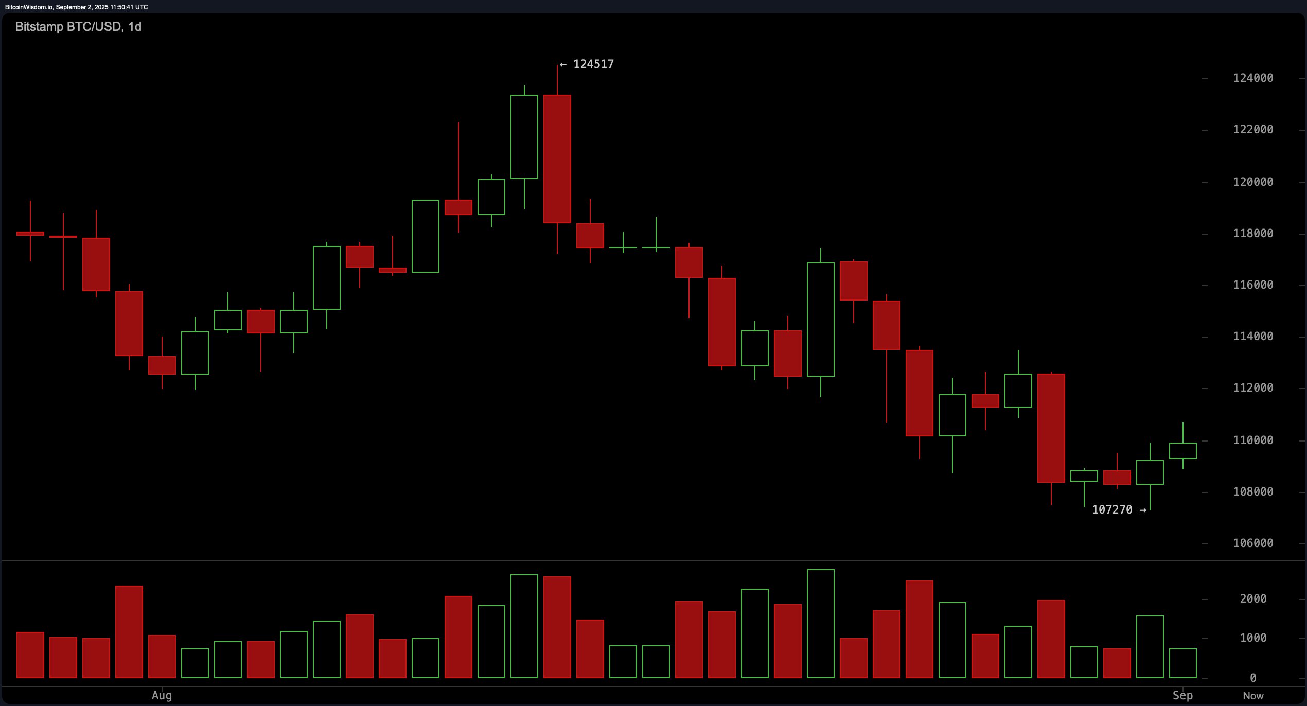 Bitcoin Price Watch: $110K Bounce Signals Reversal or Just a Pause?