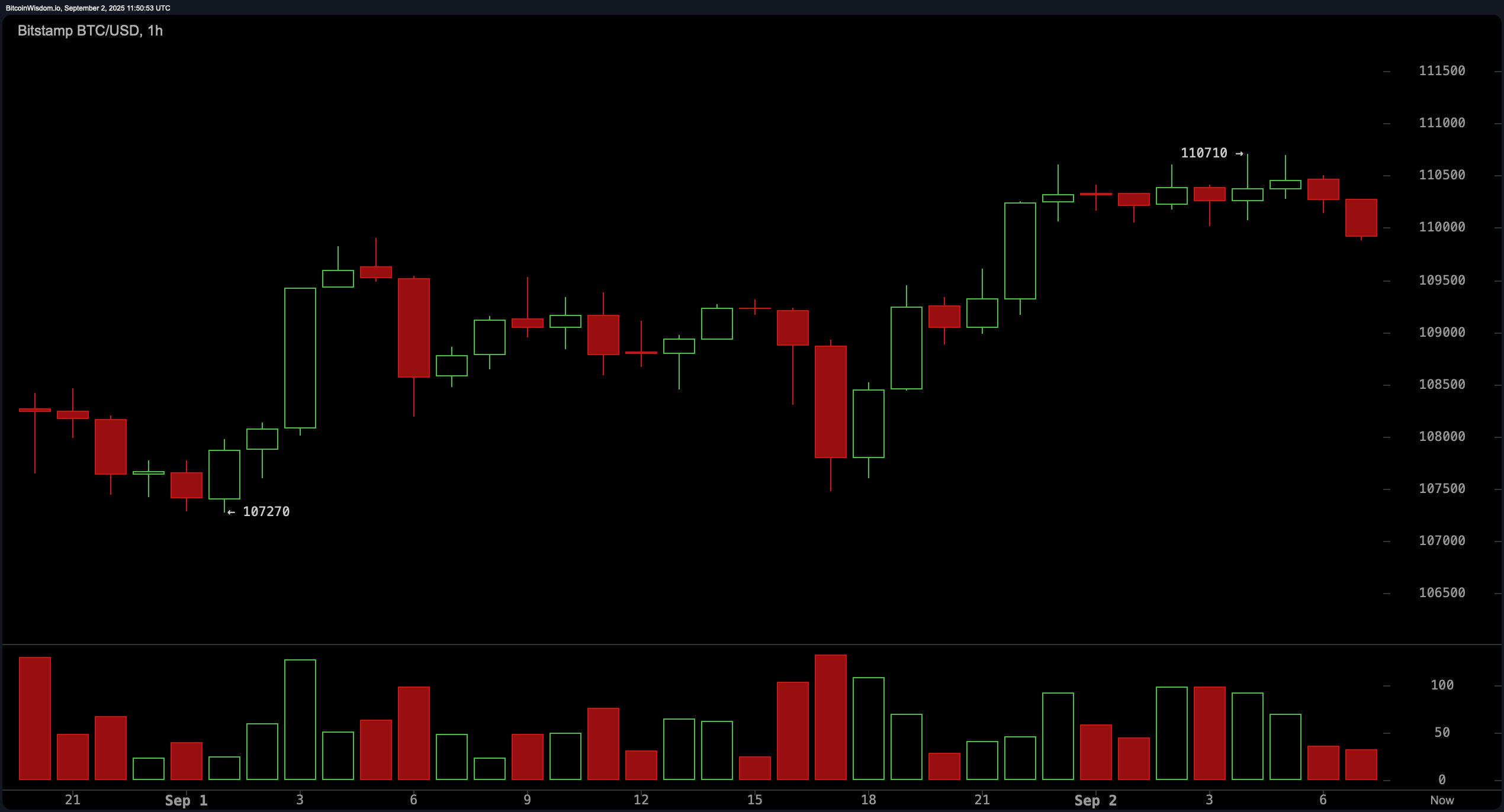 Bitcoin Price Watch: $110K Bounce Signals Reversal or Just a Pause?