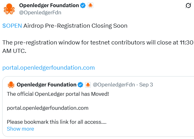 Openledger airdrop