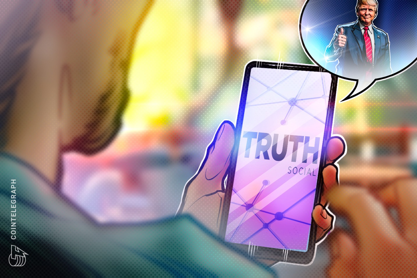 Trump Media will allow Truth Social users to convert "gems" into CRO tokens.
