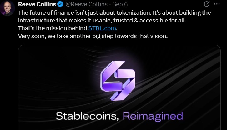 Reeve Collins Tether CoFounder