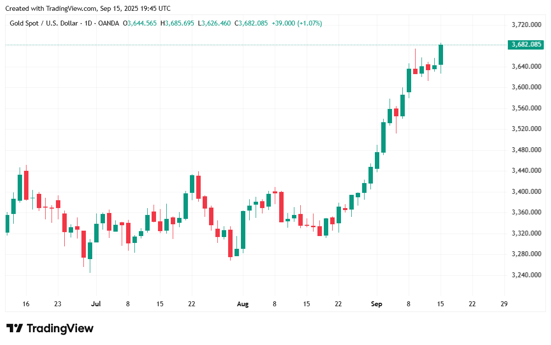 Gold Rallies to Another All-Time High