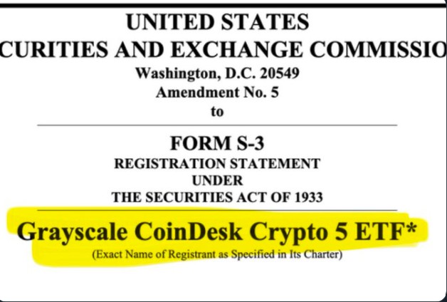 SEC Approves Grayscale 5 crypto ETFS