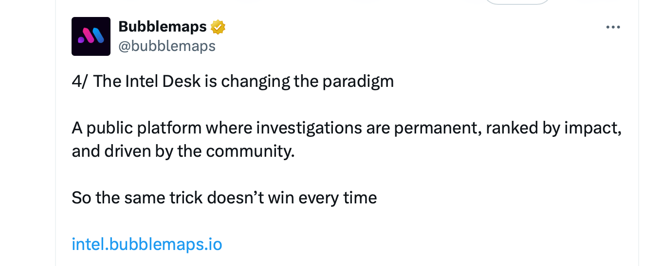 Bubblemaps Rolls out Community Intel Desk, Fueling Cases With BMT Token Incentives