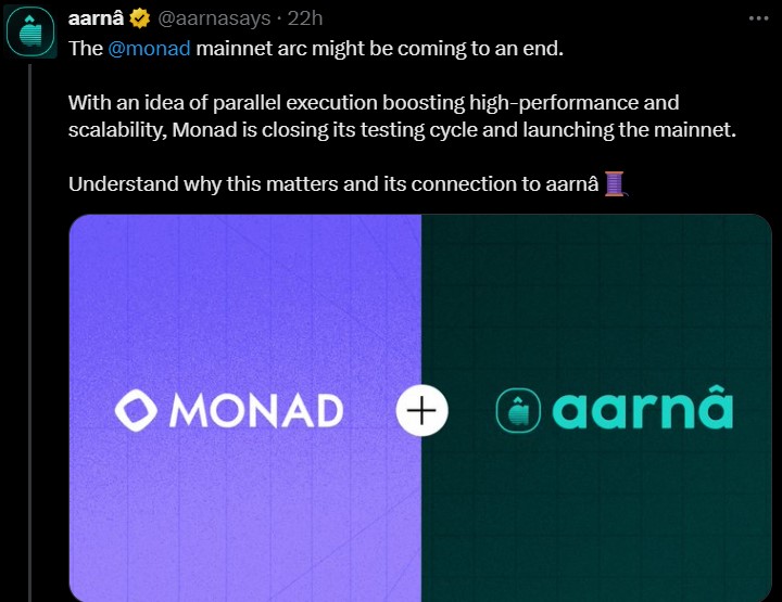 Monad主网启动